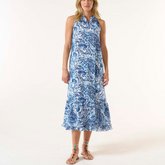Molly Dress Hydra Navy-Cotton-Navy